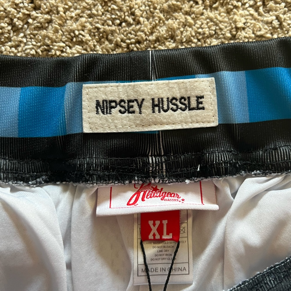 Crenshaw Nipsey Hussel basket ball shorts